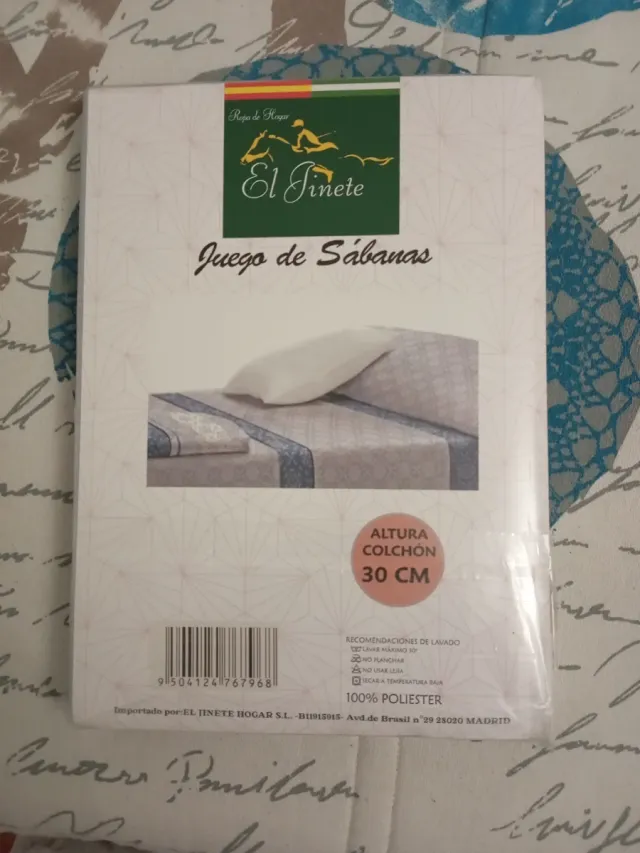 Juego de Sábanas 135cm El Jinete