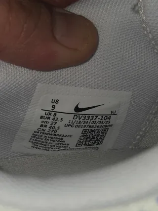 Zapatillas Nike Air Max Dn Blancas Talla 42