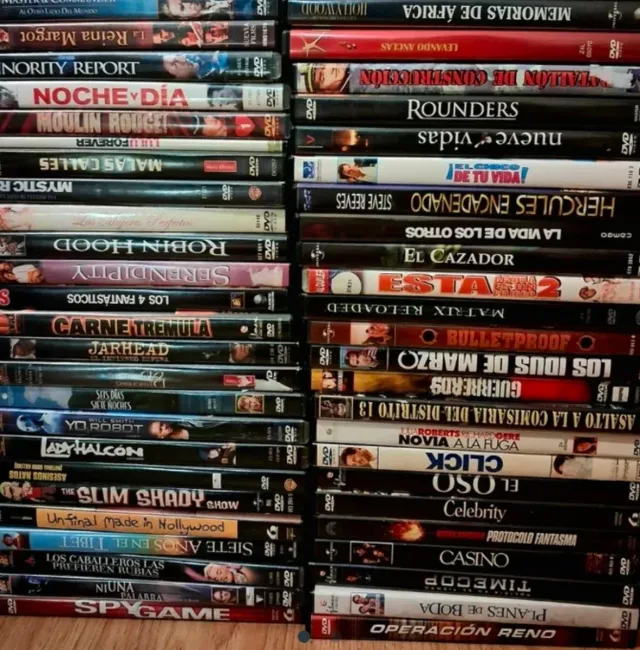 Lote Películas DVD Variadas Más de 170 títulos.