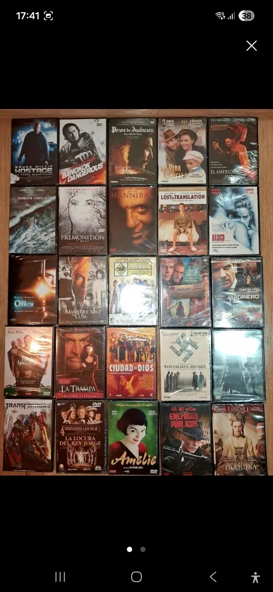 Lote Películas DVD Variadas Más de 170 títulos.