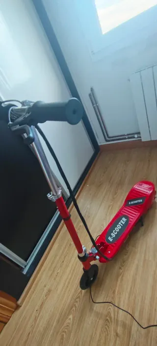 Patinete Eléctrico Infantil Rojo marca e scooter