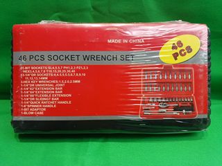 Juego 46 Vasos y Puntas Destornillador