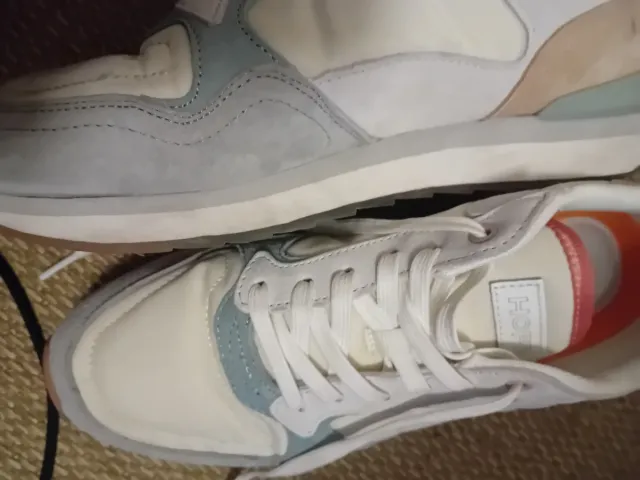 Zapatillas Hoff Roma Gris y Blanco