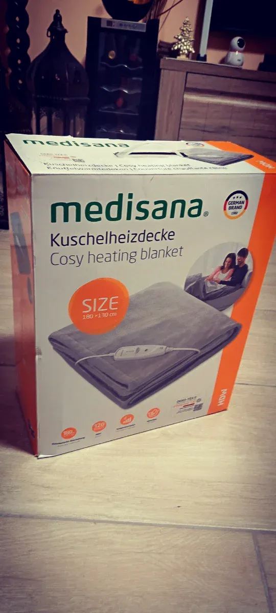 Coperta termica Medisana grigia