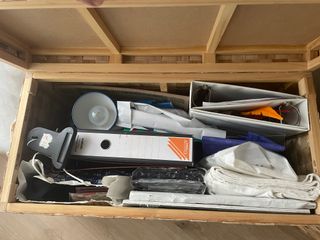 Baúl de mimbre grande