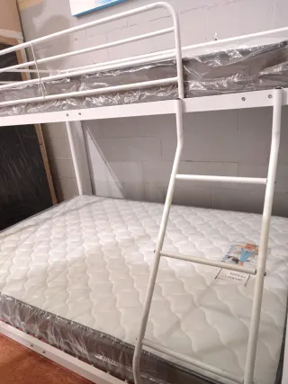 LITERA SIN COLCHONES AS121