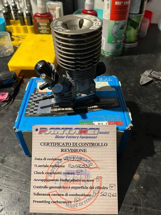 Motore 1/8 GT Novarossi e Sirio