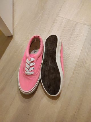 Zapatillas deportivas rosa talla 37