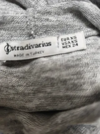 Jersey gris fino Stradivarius