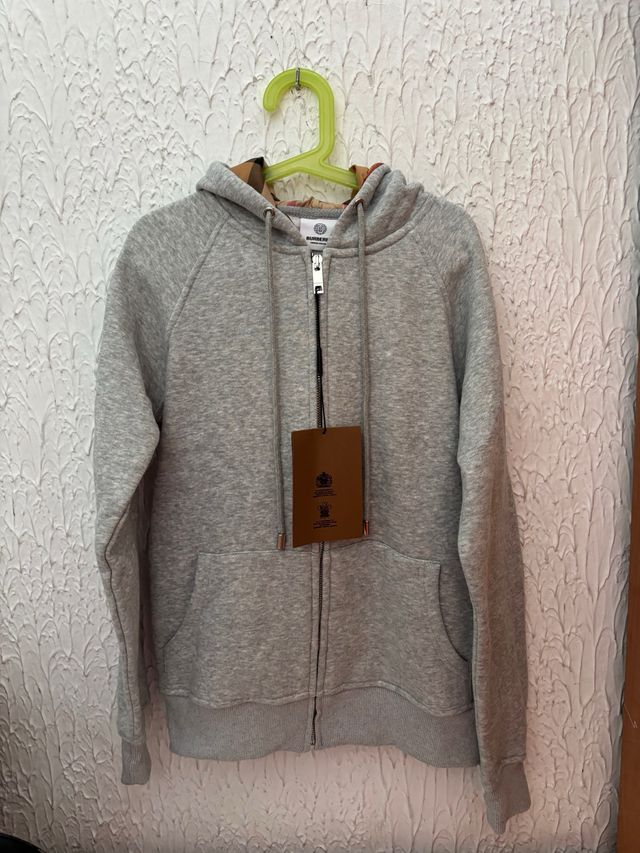 Chaqueta Burberry Gris y Beige