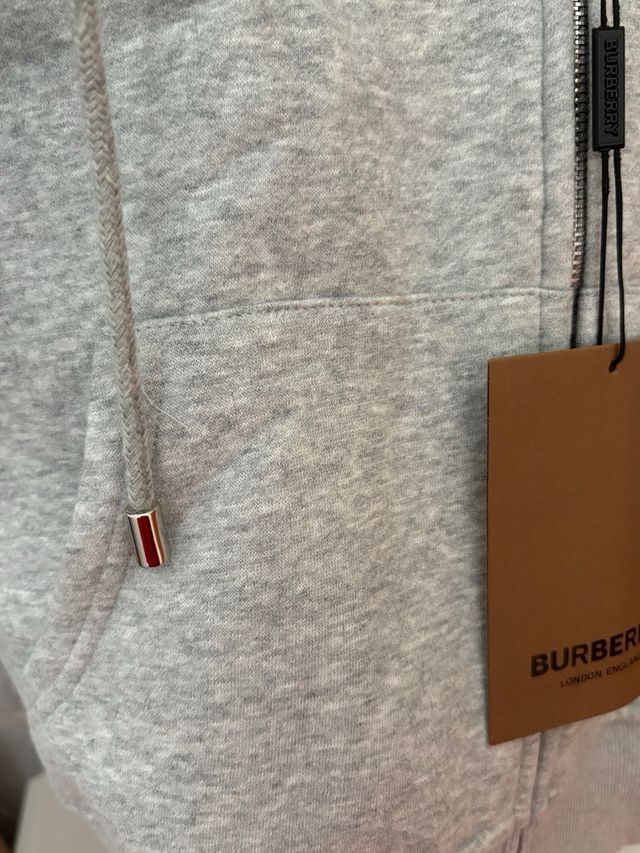 Chaqueta Burberry Gris y Beige