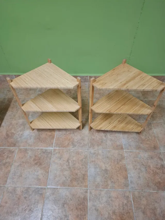 4 Scaffali in Bambù Ikea