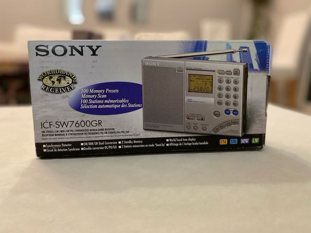 Radio Sony ICF-SW7600GR World Band