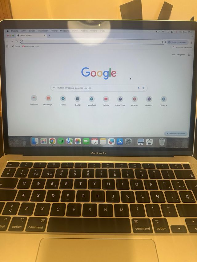 MacBook Air Apple Argento