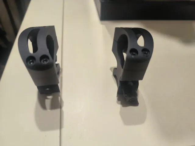 Montature Warne per binocolo Picatinny