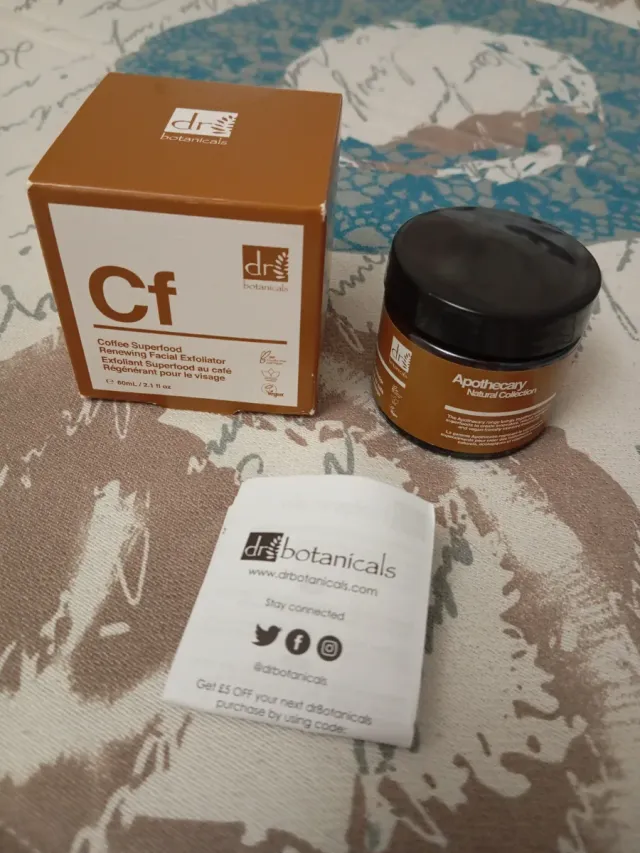 Exfoliante Facial Dr Botanicals Coffee Superfood
