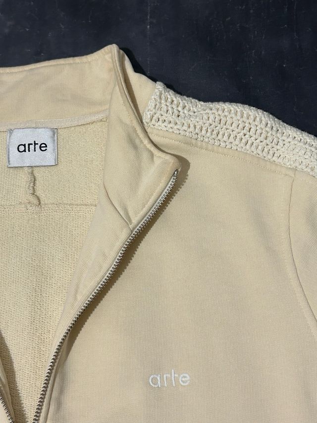 Giacca Arte beige pizzo