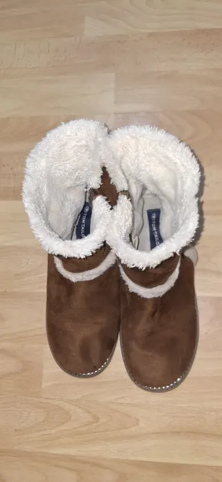 Botas de invierno niña marrones