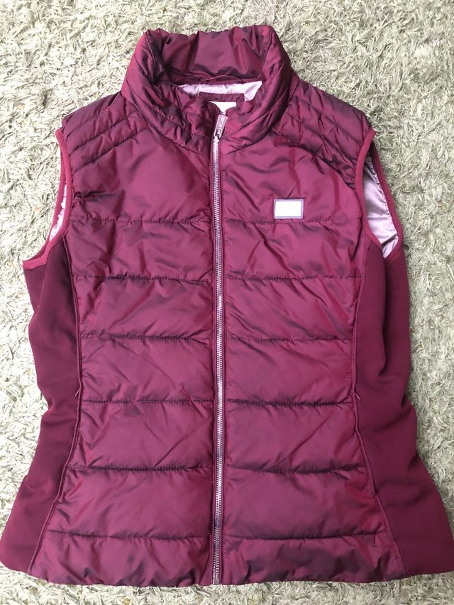 Chaleco acolchado YES-ZEE burdeos