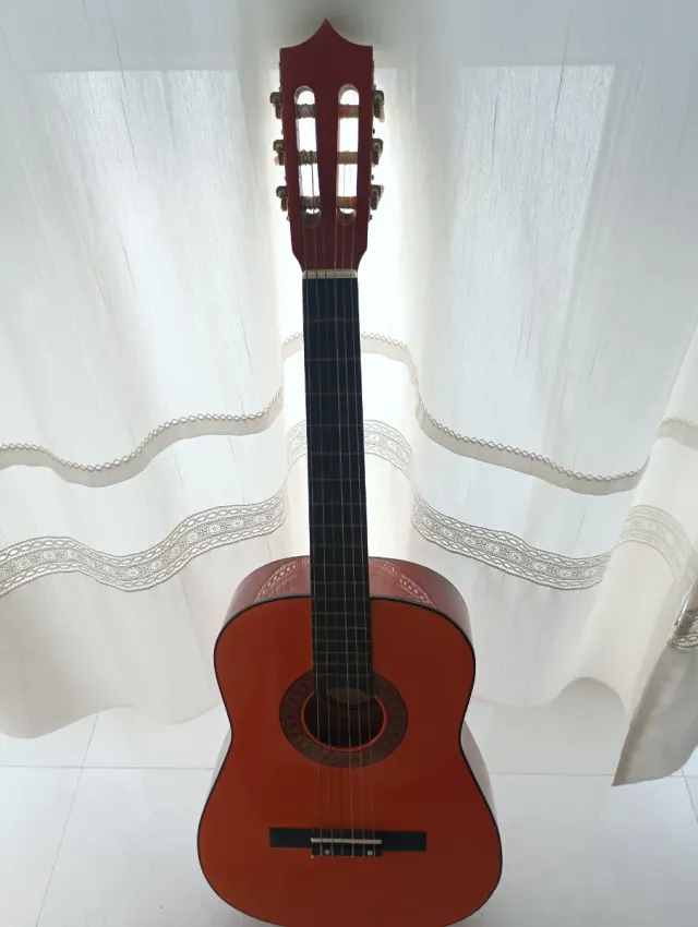 Guitarra Española Clásica Naranja