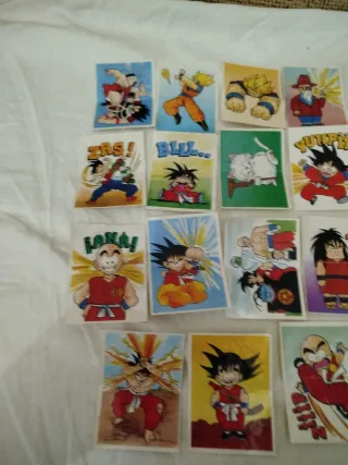 Lote Cromos Dragon Ball Panrico