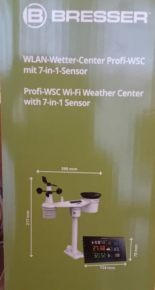 Estación Meteorológica Bresser 7 en 1 WiFi