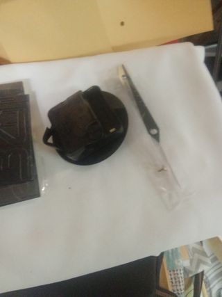 Reloj de pared con patrones y componentes