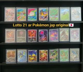 Lotto 21 carte Pokémon ar Giapponesi Originali
