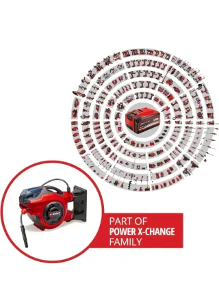 Einhell Tambor de manguera con batería GE-HR 18/30