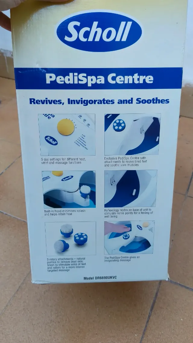 Hidromasajeador Pies - Scholl PediSpa Centre
