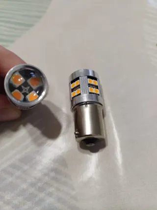 Luces LED Intermitentes Naranja