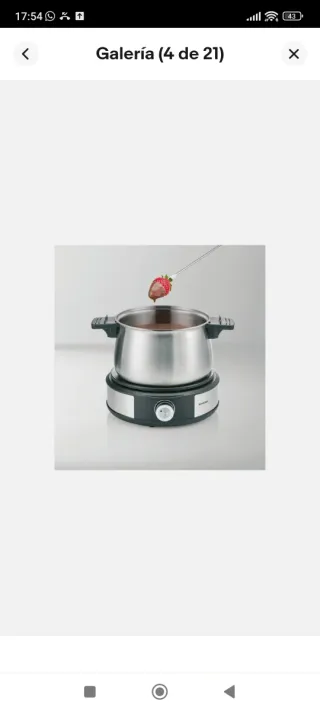 Set OLLA FONDUE SilverCrest 1500W NUEVAS!!