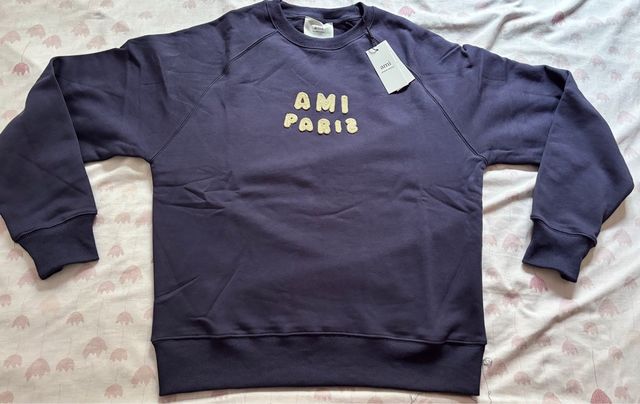 Sudadera Ami Paris Azul