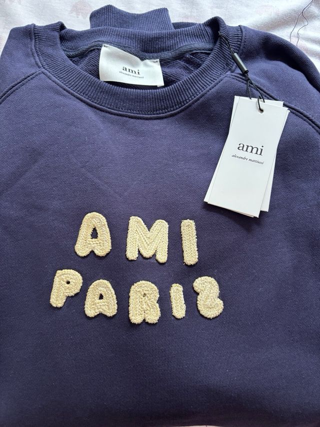 Sudadera Ami Paris Azul