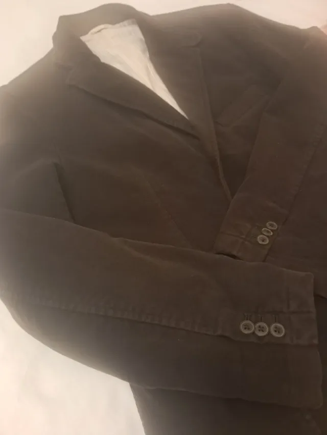 Giacca uomo Americana. Massimo Dutti Marrone Taglia 42.