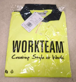 Polo Workteam Reflectante Manga Larga Talla XL