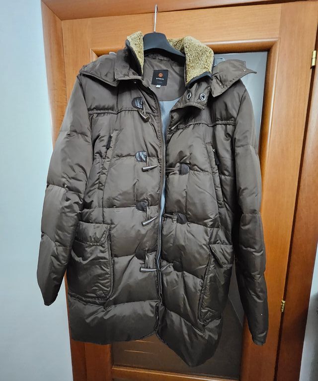 Giaccone imbottito marrone