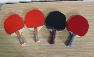 Pack 4 Raquetas Ping Pong