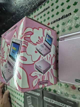 101 Game Boy Advance SP Rosa