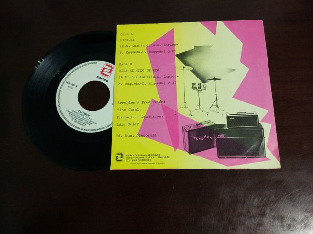 Vinil Tacones - Difícil 7 Zafiro