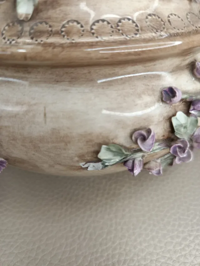 Centro de mesa Capodimonte floral