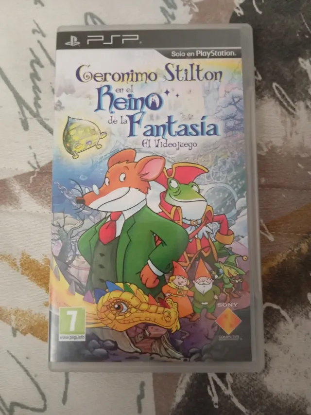 Geronimo Stilton en el Reino de la Fantasía PSP