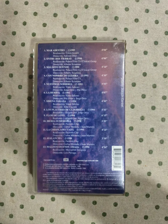 Heroes del Silencio Parasiempre los videos VHS