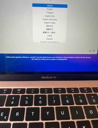 MacBook Air 2019 Oro Rosa