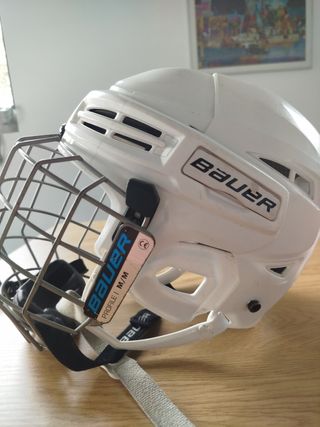 Casco hockey patines Bauer talla M