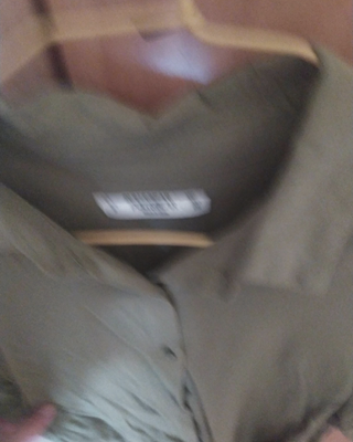 Camisa crop top verde