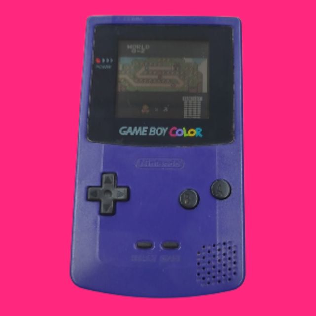 CONSOLA NINTENDO GAMEBOY COLOR CGB-001 MORADA