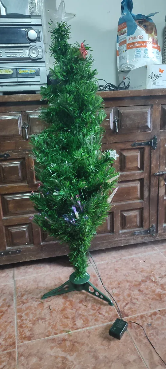 Árbol de Navidad Con Luces