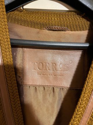 Chaqueta de ante hombre TORRAS  marrón