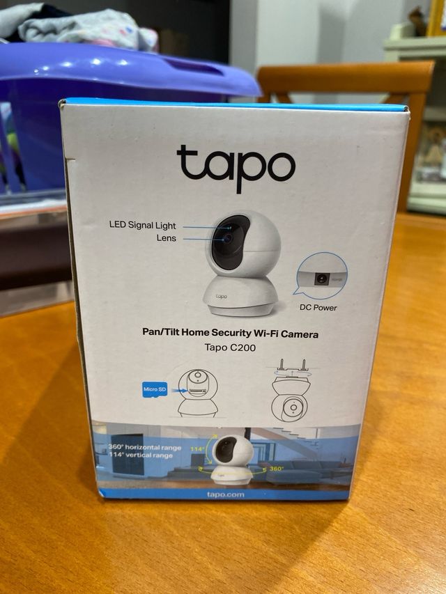 Cámara Seguridad Wi-Fi Tapo C200 Pan/Tilt